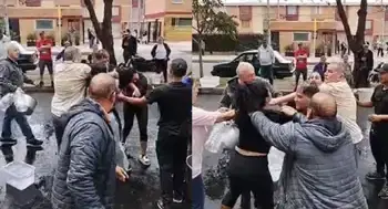 Video | Desespero por falta de agua en Suba ya provoca peleas: así se 'se agarraron' varios vecinos 