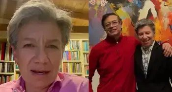 Claudia López insiste en defender su foto con Petro pese a las críticas: "hay que abrir caminos" 
