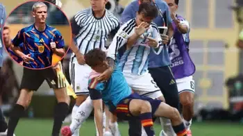 La final del Mundial, sin olvido: Dani Olmo criticó a miembro de Argentina por la golpiza