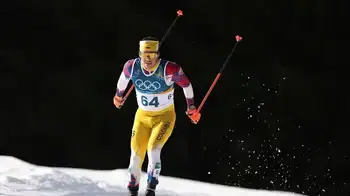 Video | Así fue la segunda salida del colombiano Fredrik Fodstad en los Olímpicos de Invierno
