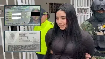 La identidad falsa que usó la hija de alias Fito para ocultarse en Colombia