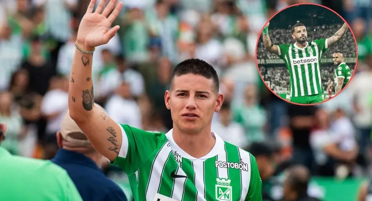 Cardona y Poveda no quieren que James los siente: el mensaje en triunfo de Nacional sobre Águilas