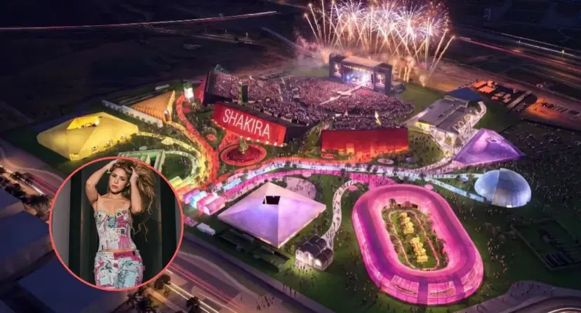 Video | Así luce ‘Macondo Park’, el parque temático en Madrid donde Shakira arrancó sus conciertos