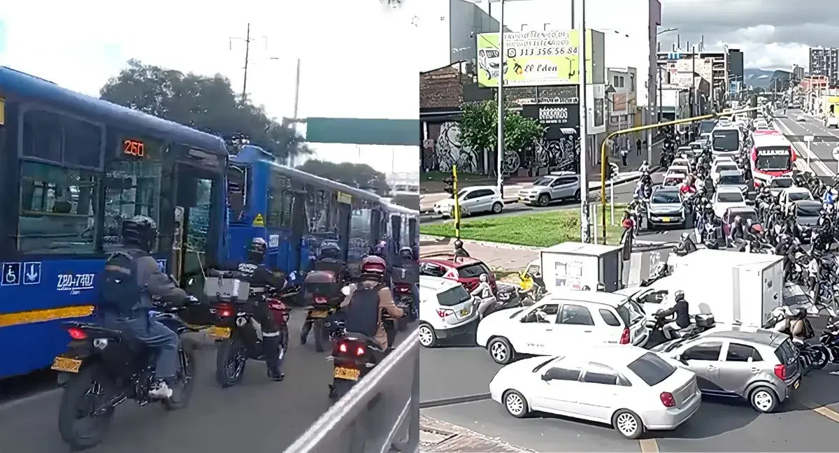 Caos vehicular en la calle 80 y en Fontibón: esto es lo que está pasando en Bogotá