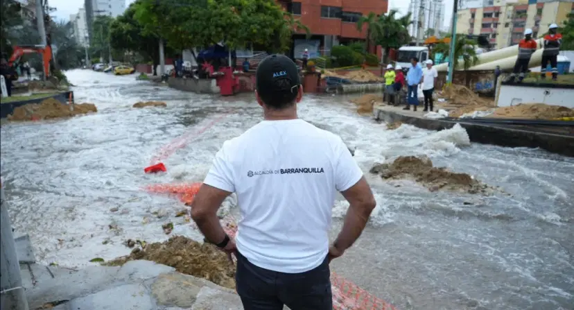 Arroyo. ¿Retraso en obras de un peligroso arroyo de Barranquilla? Cuestionada multinacional está a cargo
