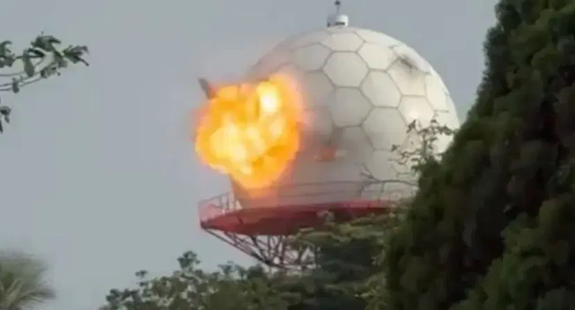 Ataque a Radar de la Aeronática Civil Video | 'Como en Rusia', atacan con drones a moderno radar de la Aeronáutica Civil en el Valle
