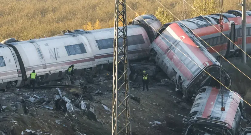 Choque de trenes en Urda (Toledo) dejó 74 muertos, según el Ministerio de Transportes. El centro de control corrigió la orden a otro tren, pero no al AVE que chocó con el Iryo en Urda