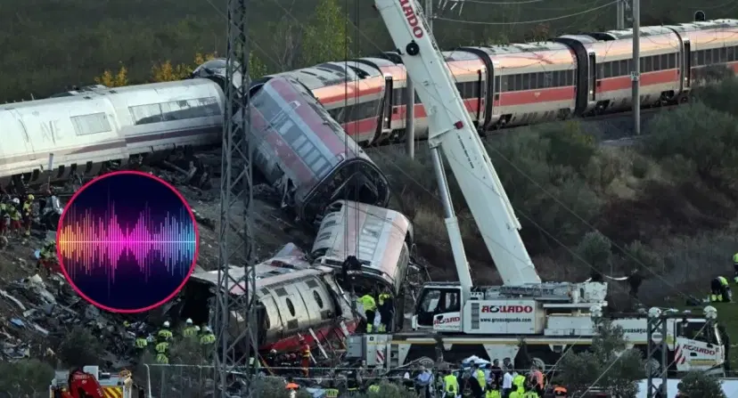 Choque de trenes España audios Estremecedores audios previos al choque de trenes en España: ¿se pudo evitar el accidente?