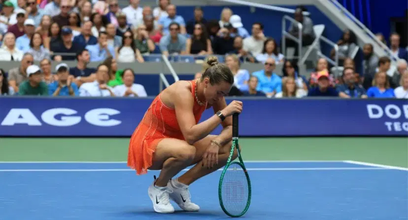 Collar de Sabalenka finalista del US Open ¿Cuánto cuesta el hermoso collar de Sabalenka finalista del US Open y que perdió con Rybakina?