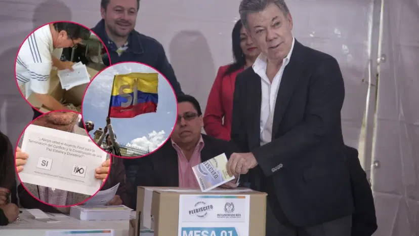 El día del plebiscito por la paz Colombia, un país más polarizado 10 años después del plebiscito por la paz