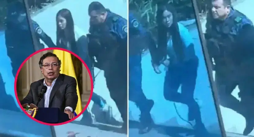 Epa Colombia Gustavo Petro Video | 'Epa Colombia' apareció atada de manos y pies y Gustavo Petro no se quedó callado: esto dijo