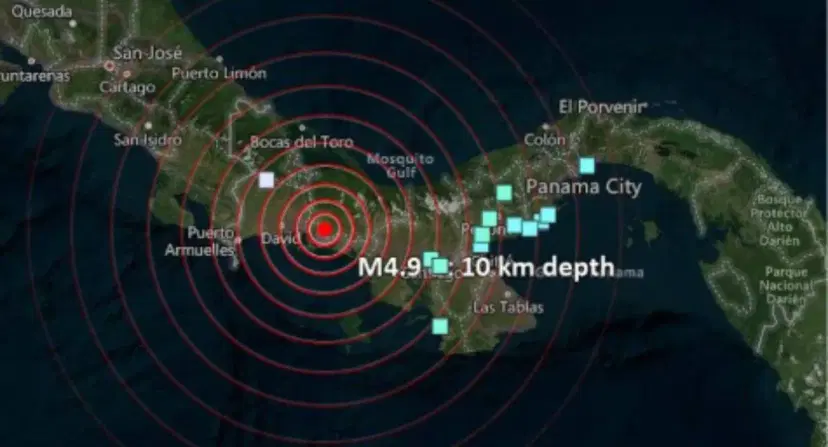 Terremoto hoy 29 de octubre en Panamá: epicentro y magnitud del sismo Terremoto hoy jueves 29 de octubre en Panamá: epicentro y magnitud del sismo en zona costera