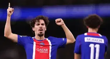 Golazo de Vitinha hoy en Champions PSG Partidazo: Vitinha clavó un golazo hoy con PSG contra Barcelona: inatajable, video imperdible
