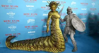Heidi Klum se disfrazó de Medusa en su fiesta de Halloween 2025 en Nueva York. Heidi Klum prometió un disfraz "muy, muy sangriento" para Halloween 2026: así fueron los anteriores