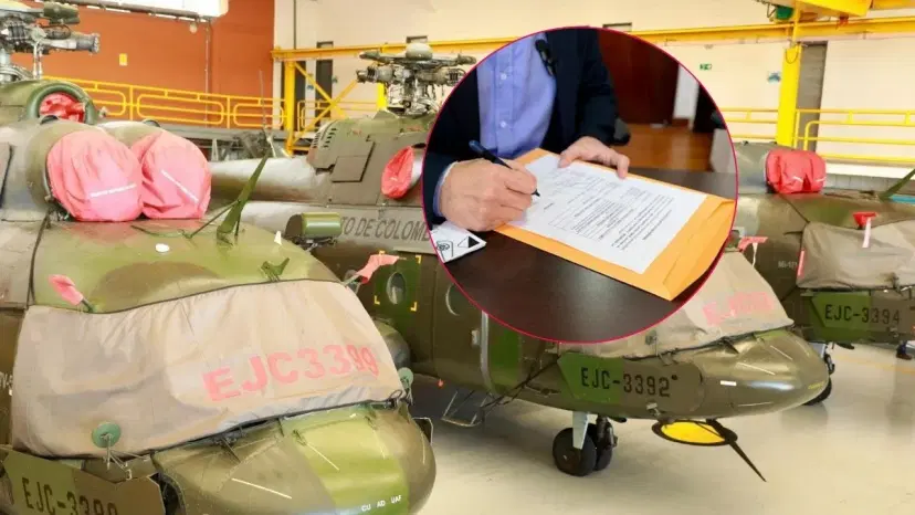 Helicópteros MI-17 no tienen repuestos La crítica situación de los helicópteros MI-17 del Ejército Nacional: ¿no volarán más?