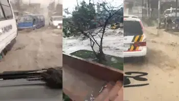 Inundaciones en Soacha afectan calles de varios barrios y la Autopista Sur. Videos: inundaciones en Soacha convierten calles en ríos y paralizan la Autopista Sur