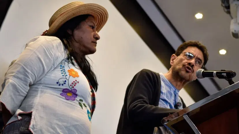 Iván Cepeda y Aida Quilcué pasarían a liderar la oposición. Iván Cepeda y Aida Quilcué aceptan sus curules en el Congreso tras las elecciones presidenciales