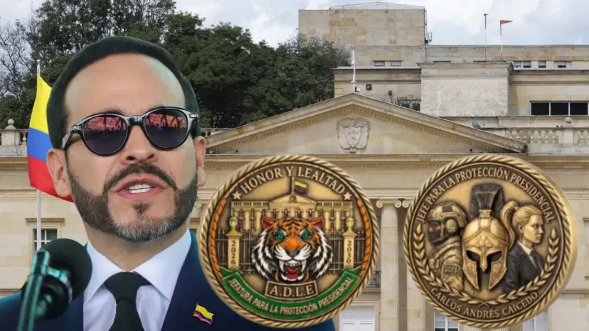 La moneda protocolaria es una tradición de cada gobierno en Casa de Nariño Abelardo De La Espriella sacará su moneda protocolaria: tiene un tigre