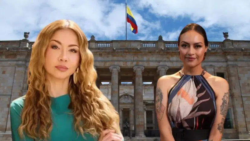 Las representantes estuvieron en una dinámica de internet y reconocieron su trabajo 'El chocolate de la paz' en el Congreso: Cathy Juvinao y 'Lalis' se reconcilian en Amor y Amistad
