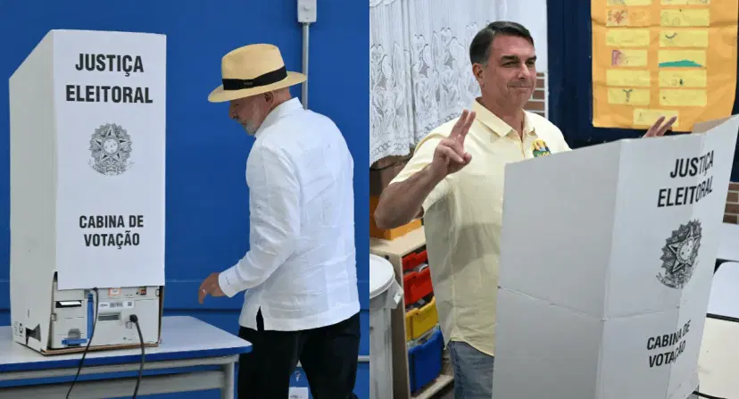 Lula y Flávio Bolsonaro votaron en la primera vuelta de las elecciones en Brasil. Casi 160 millones de brasileños votan entre Lula y Flávio Bolsonaro: las urnas cierran a las 3 p. m.