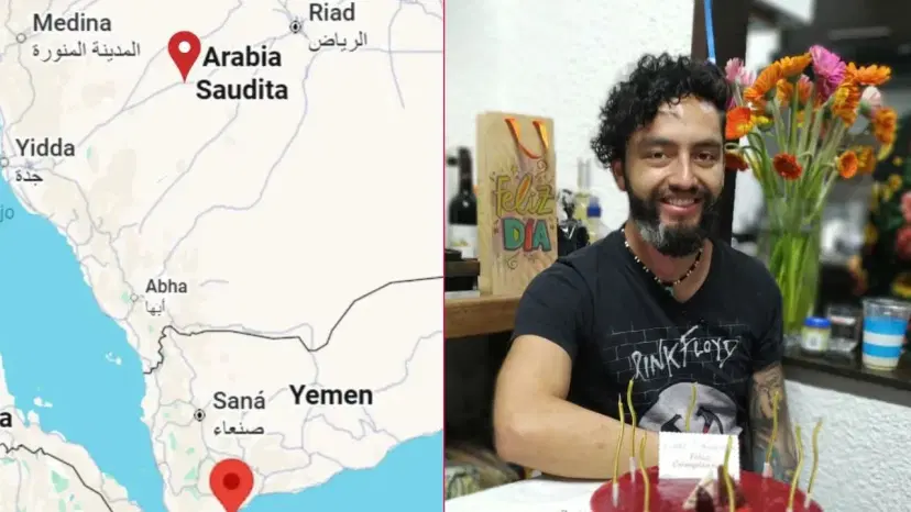 Minuto60 conoció la primera llamada de uno de los colombianos presos en Medio Oriente Audio | “Pronto los traemos”: primera llamada con uno de los colombianos presos en Arabia Saudita