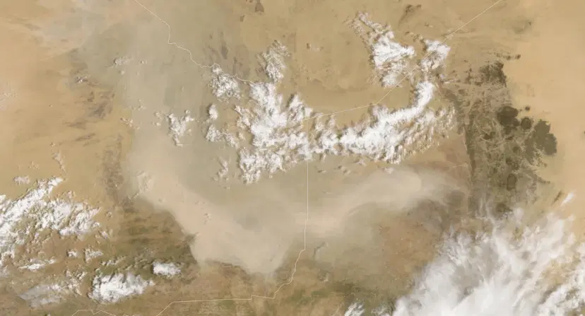 NASA registró una tormenta de polvo sobre Mali el 5 de septiembre. Desierto del Sahara: NASA captó una enorme nube de polvo sobre Mali y su avance hacia el Atlántico
