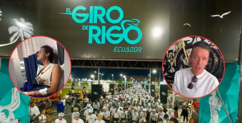 "No vuelvo a correr un Giro de Rigo": ciclista ecuatoriana tras grave accidente en Manta Escándalo en el Giro de Rigo tras grave accidente en Ecuador ¿demandarán a Rigoberto Urán?