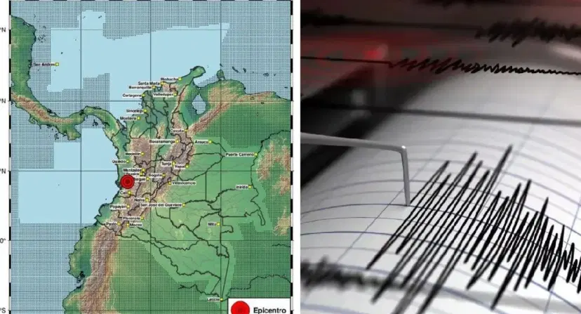 Nuevo temblor en Colombia Nuevo temblor de magnitud 4,9 se registra en Colombia tras triple sismo de esta jornada