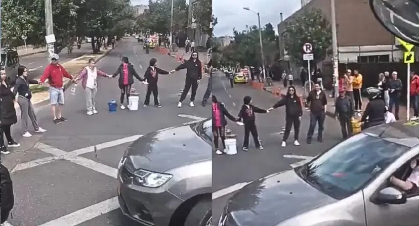 Protesta Suba por el agua Vecinos de Suba no aguantaron más: protestan por falta de agua y bloquean importante vía