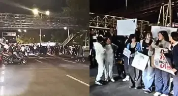 Protestas TransMilenio calle 80 Manifestación hoy en la calle 80 generó caos vial y afectación en rutas de TransMilenio