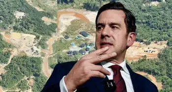 Rodrigo Lara sobrevoló minas ilegales del Baudó (Chocó) y anunció medidas. Rodrigo Lara sobrevoló minas ilegales en Chocó y anunció medidas contra la 'gran minería criminal'