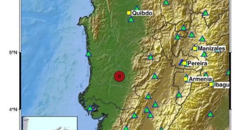 Tembló varias veces en Chocó este 16 de septiembre. Cinco sismos sacudieron Chocó este 16 de septiembre: ¿dónde fueron los epicentros?